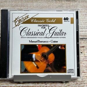 Manuel Barrueco Favorites for Classical Guitar CD Excelsior Classic Gold 1994